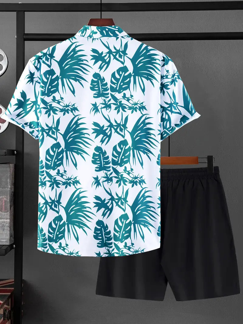 Tropical Co-ord Set (Shirt + Shorts) 🌴✨