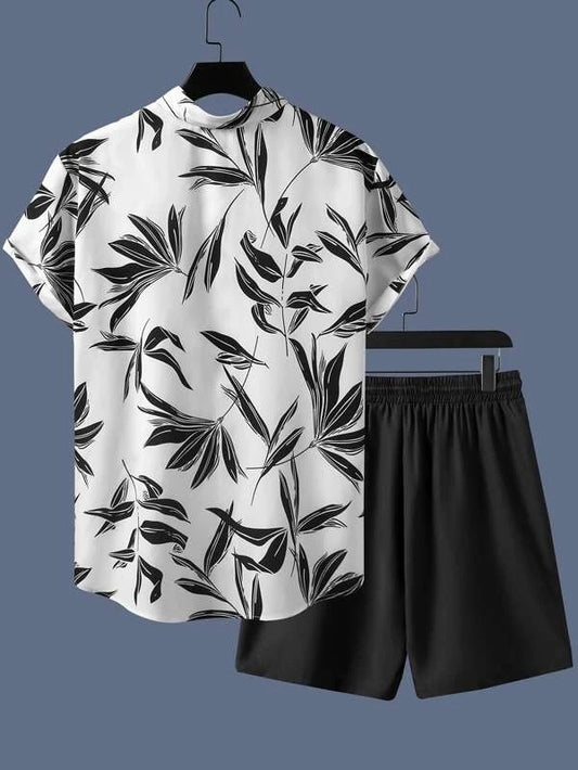 Tropical Co-ord Set (Shirt + Shorts) 🌴✨