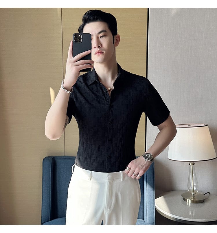 Short-Sleeve Casual Shirt 👔