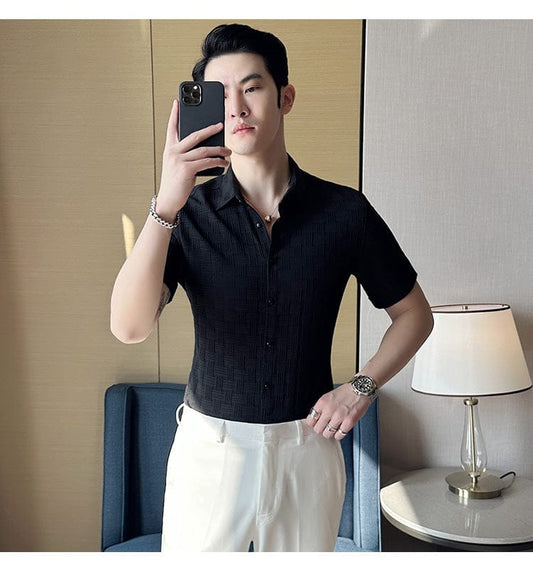 Short-Sleeve Casual Shirt 👔