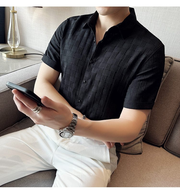 Short-Sleeve Casual Shirt 👔