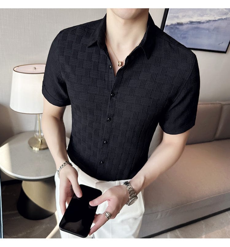 Short-Sleeve Casual Shirt 👔