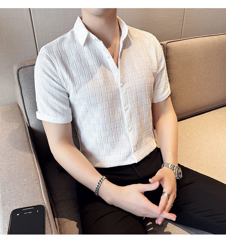 Short-Sleeve Casual Shirt 👔