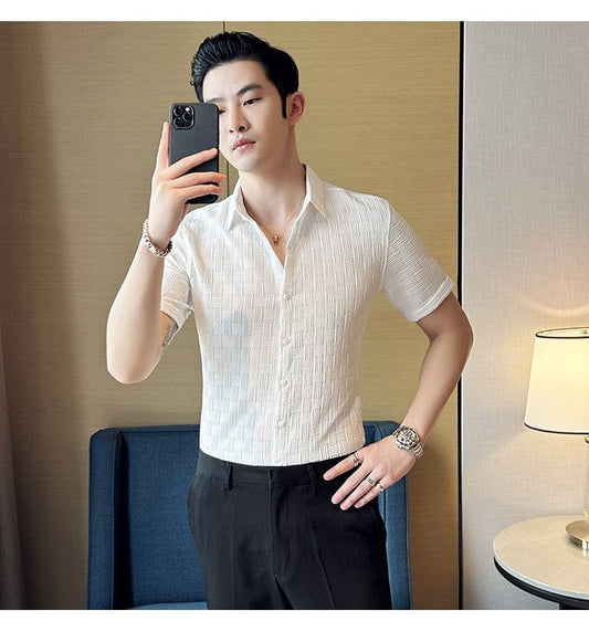 Short-Sleeve Casual Shirt 👔
