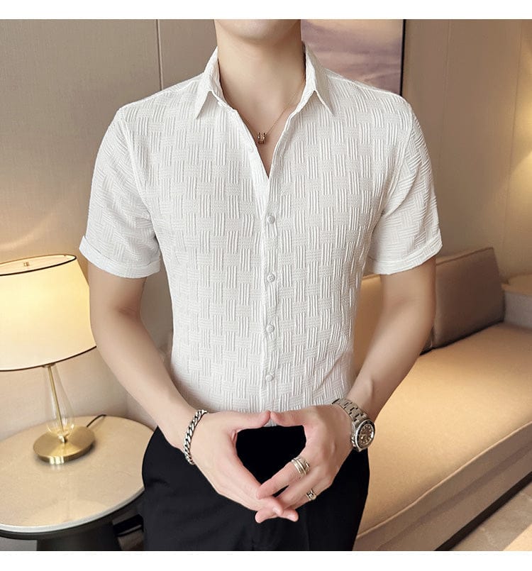 Short-Sleeve Casual Shirt 👔