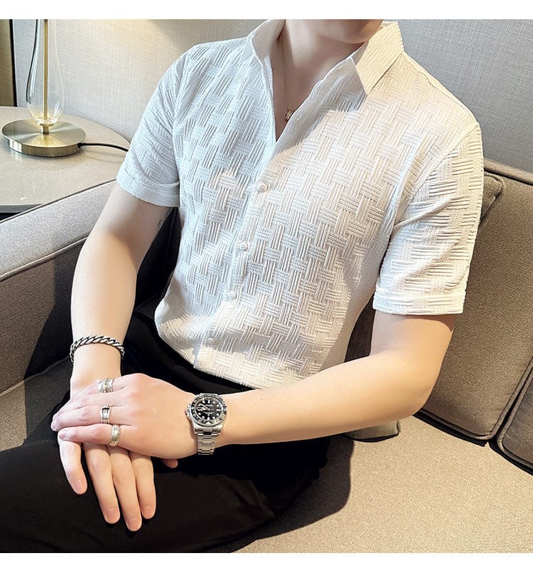 Short-Sleeve Casual Shirt 👔