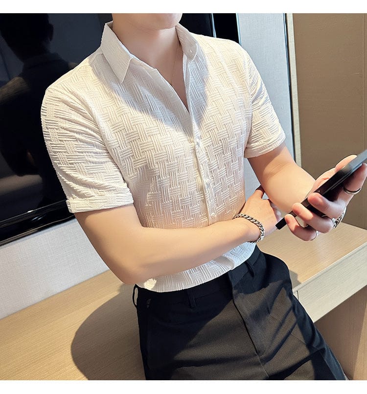 Short-Sleeve Casual Shirt 👔