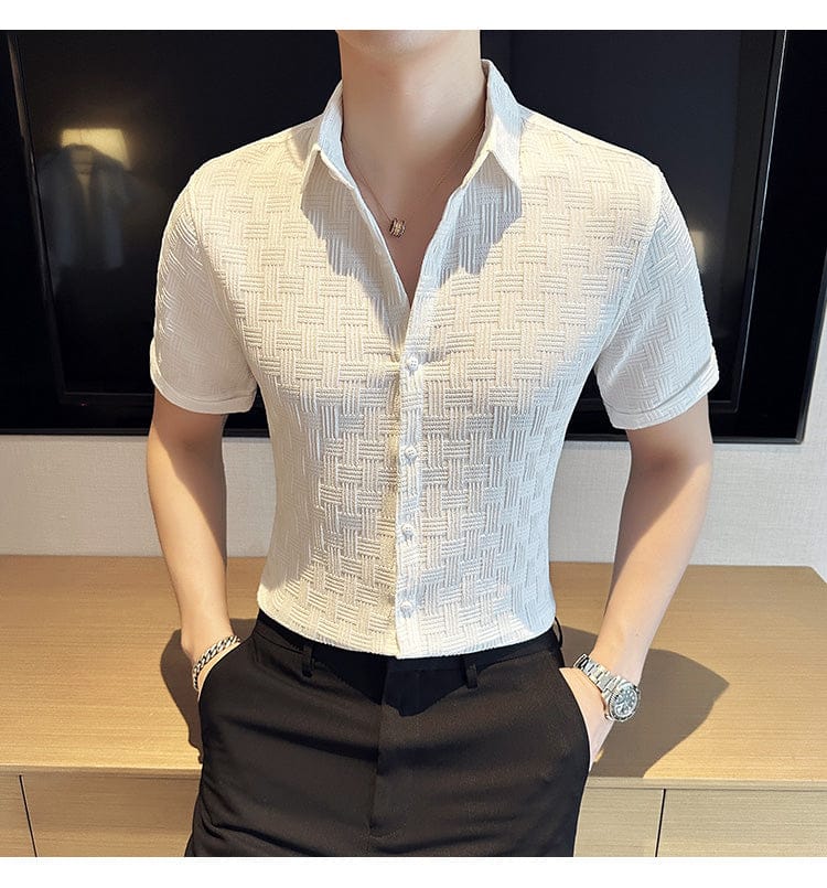 Short-Sleeve Casual Shirt 👔