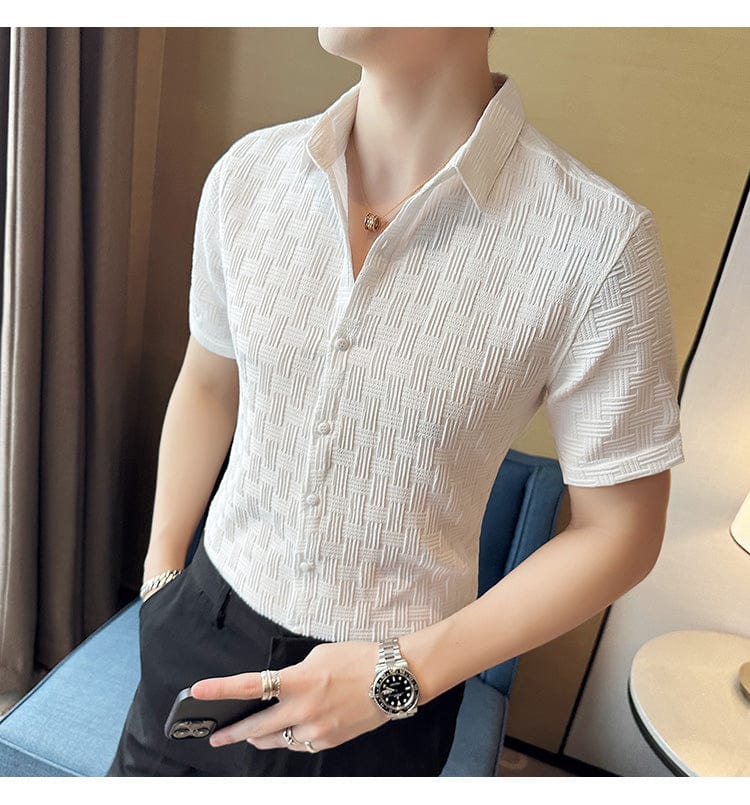 Short-Sleeve Casual Shirt 👔