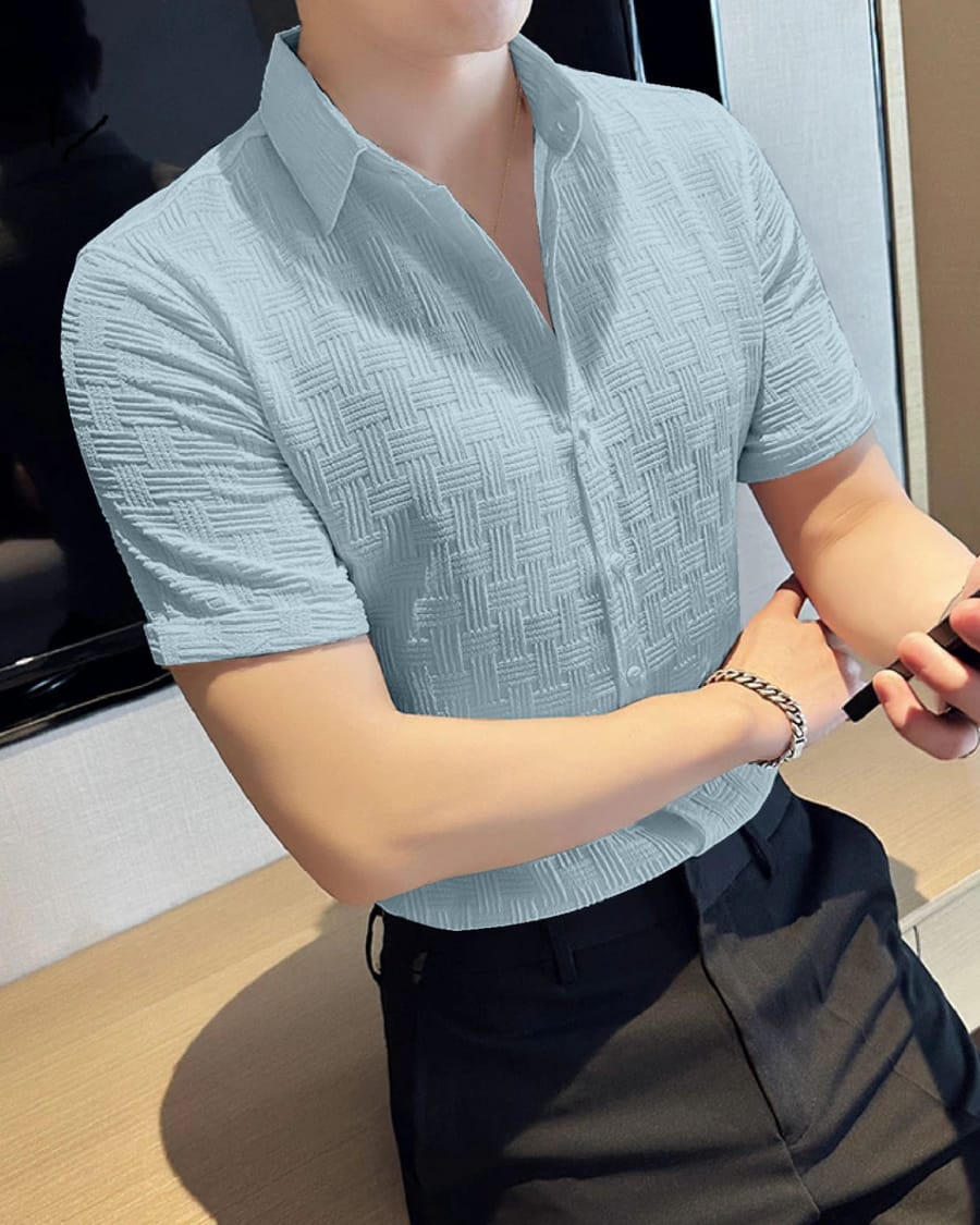 Short-Sleeve Casual Shirt 👔