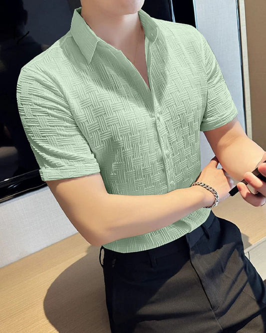 Short-Sleeve Casual Shirt 👔