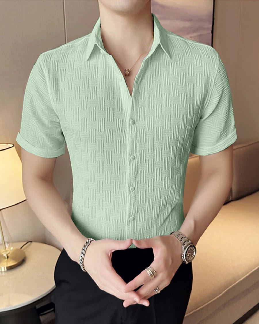 Short-Sleeve Casual Shirt 👔