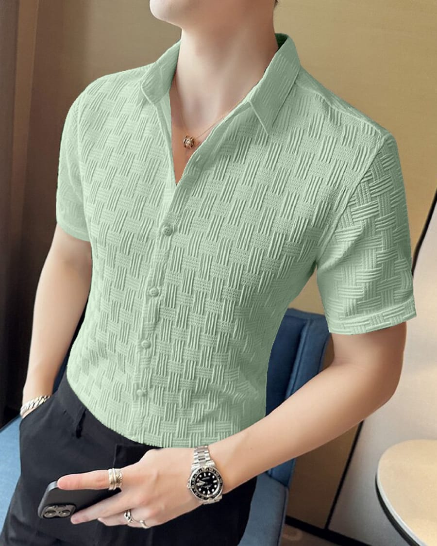 Short-Sleeve Casual Shirt 👔