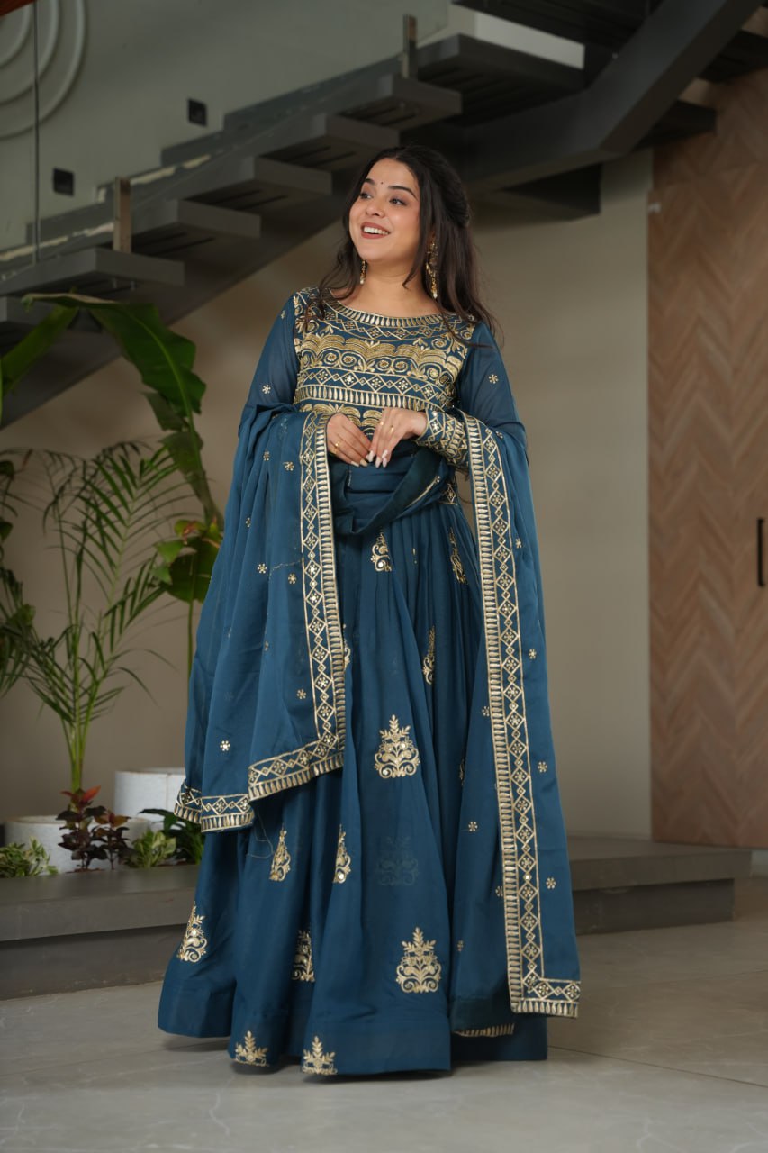 Anarkali Gowns with Dupatta 👗✨