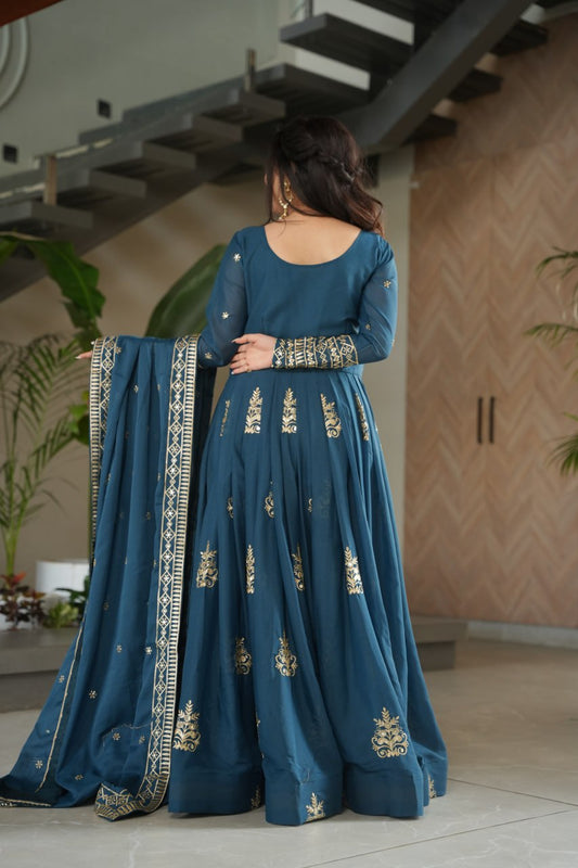 Anarkali Gowns with Dupatta 👗✨