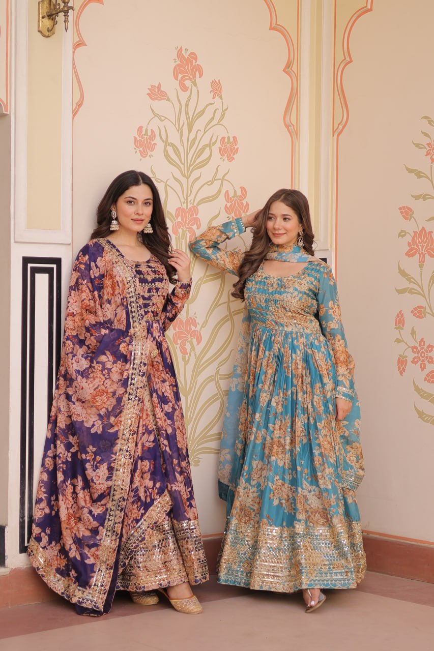 Anarkali Suits with Dupatta ✨