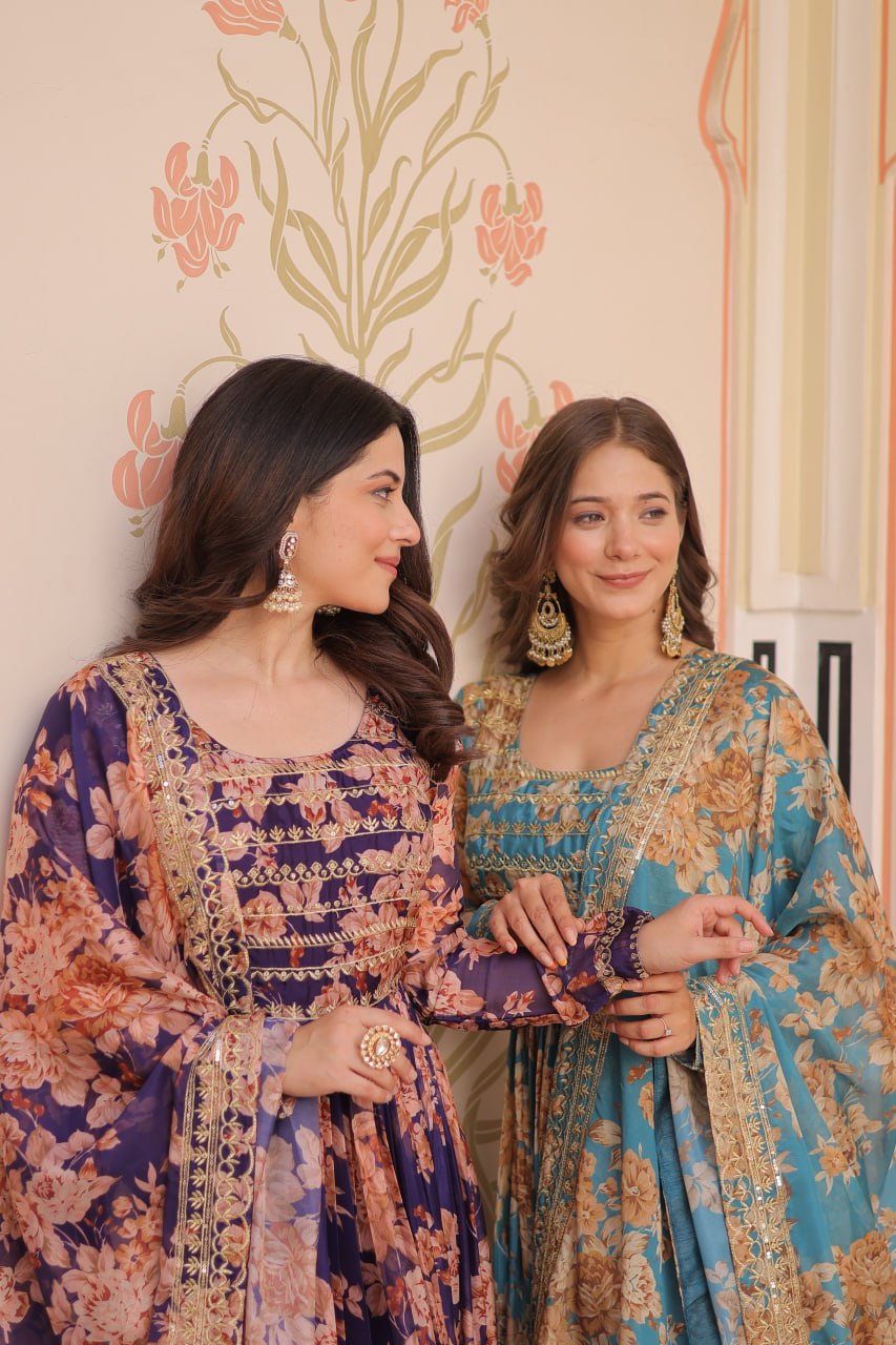 Anarkali Suits with Dupatta ✨