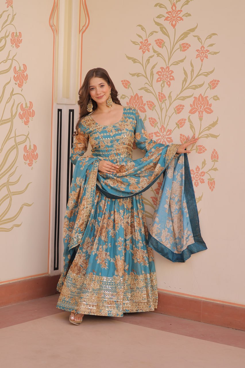 Anarkali Suits with Dupatta ✨