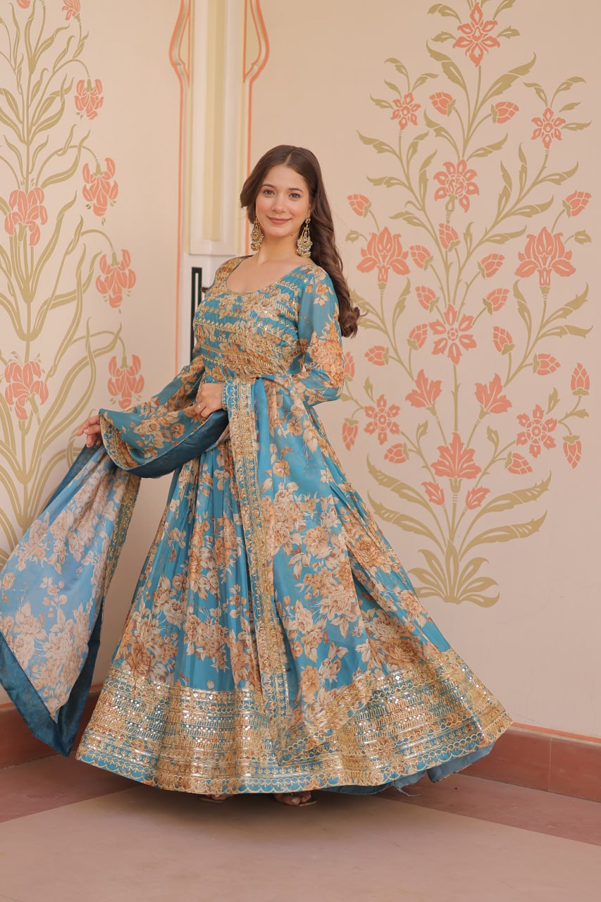 Anarkali Suits with Dupatta ✨