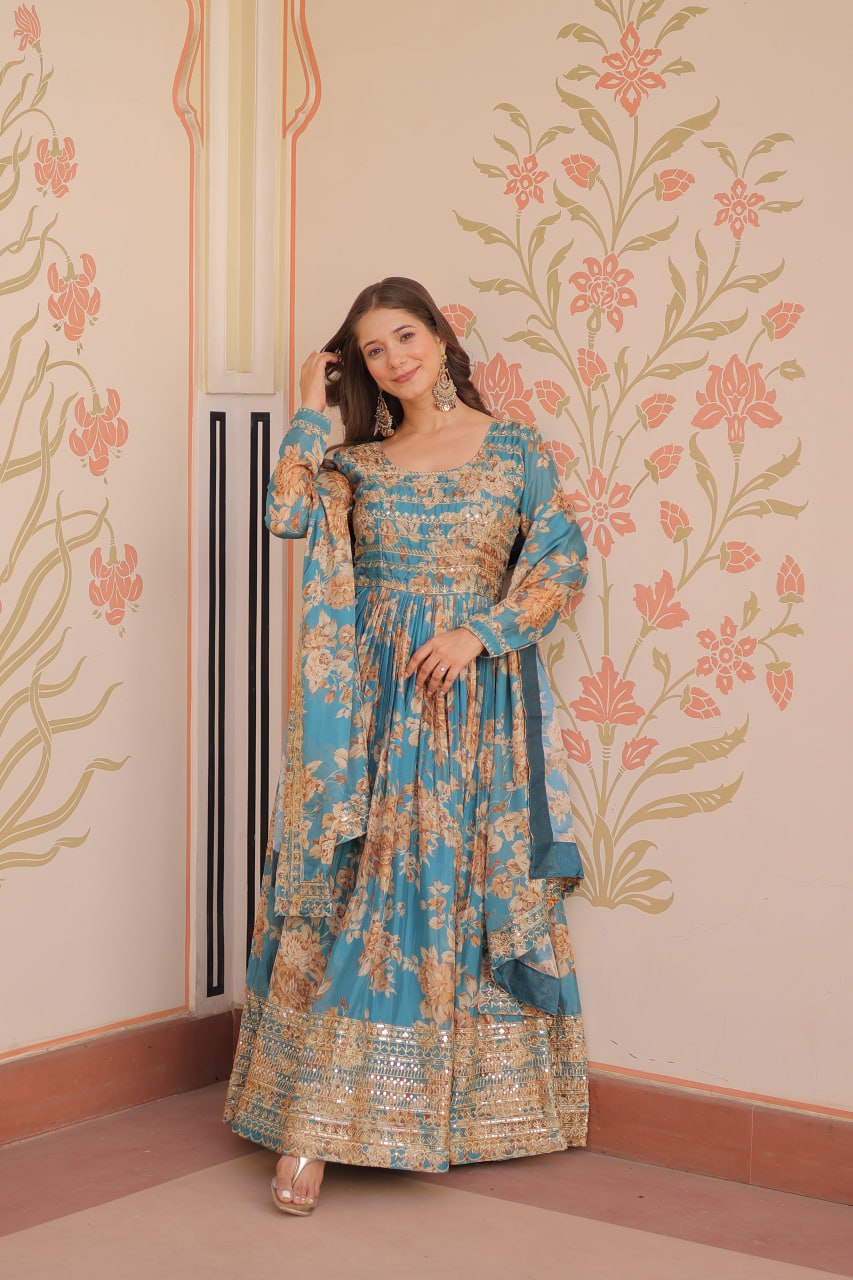 Anarkali Suits with Dupatta ✨