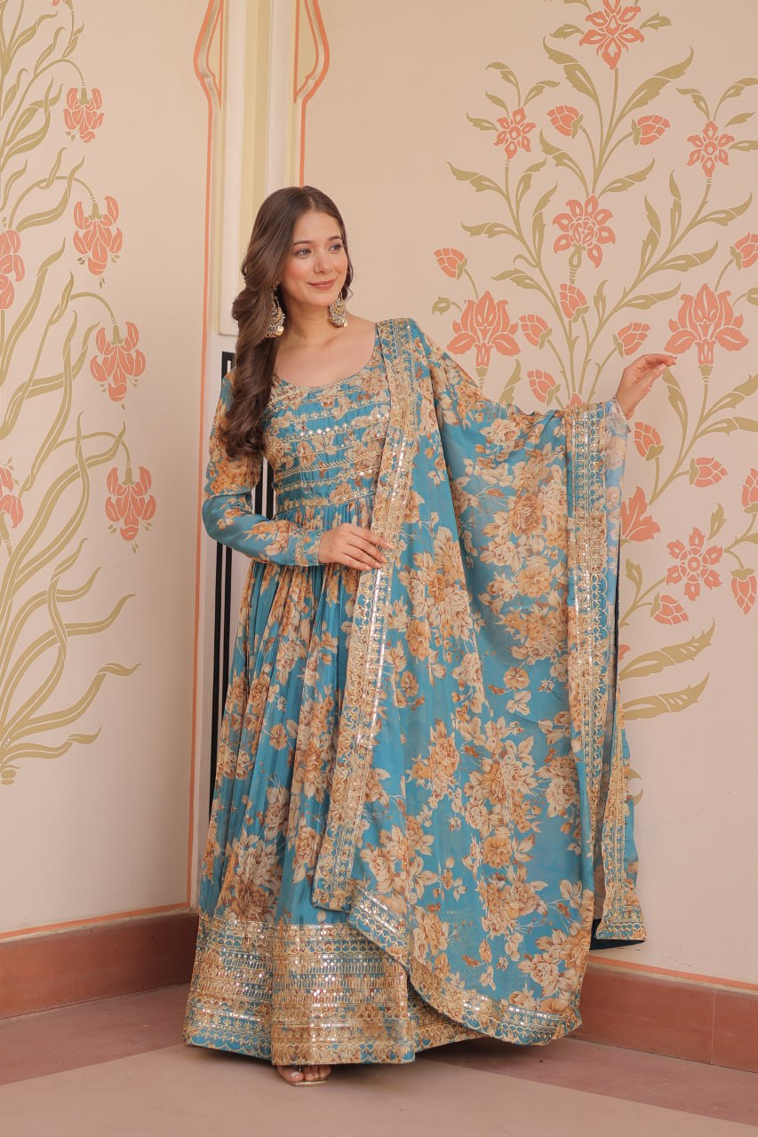 Anarkali Suits with Dupatta ✨