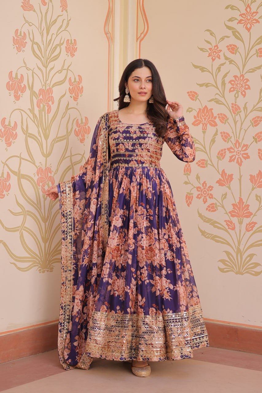 Anarkali Suits with Dupatta ✨